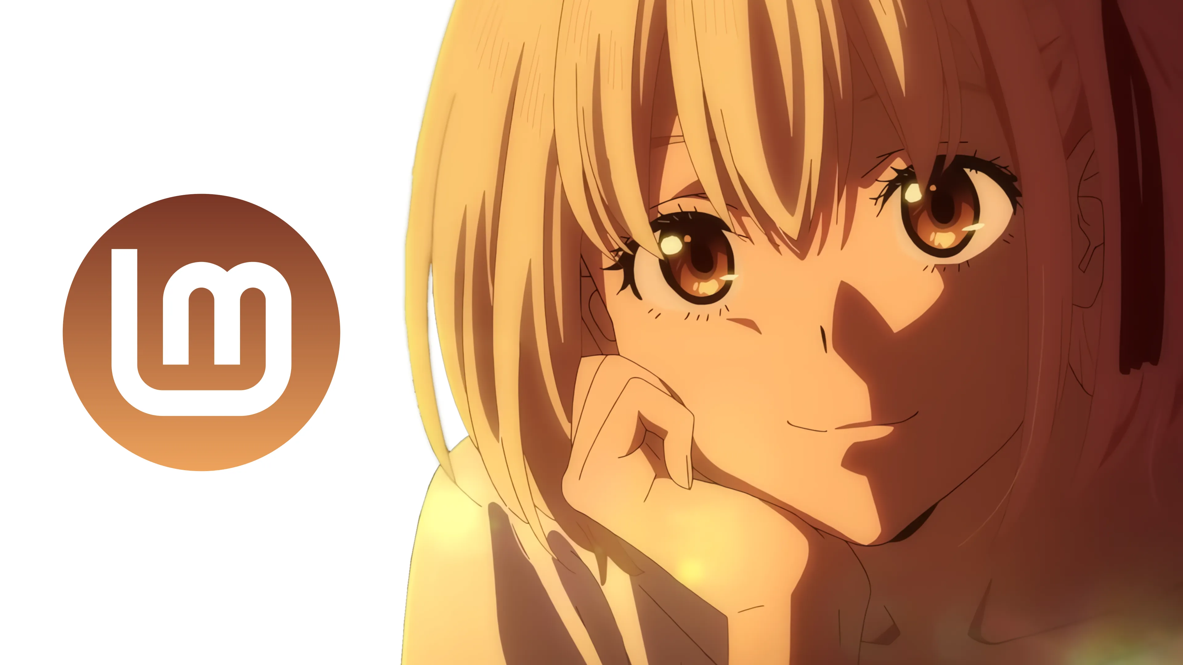 Chisato Nishikigi and Linux Mint