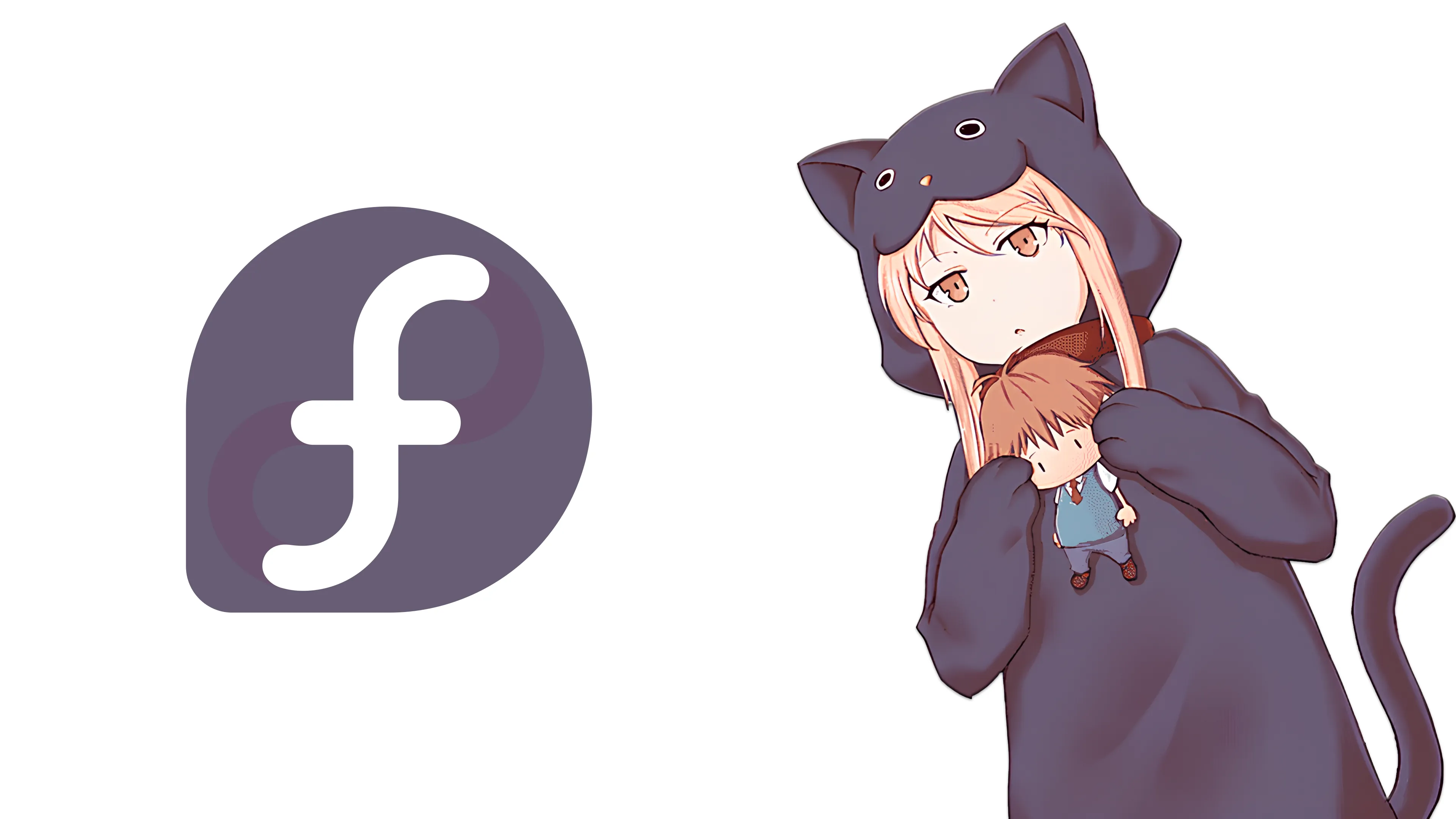 Mashiro Shiina and Fedora